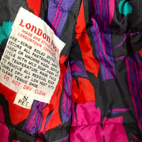 Vintage Pink Insulated Ski Coat Women's Petite - Picture 13 of 14